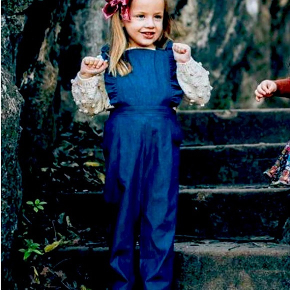 Numi Chambray Overalls - Picture 1 of 7